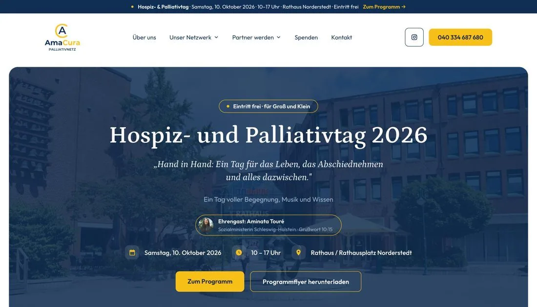 Veranstaltungsseite