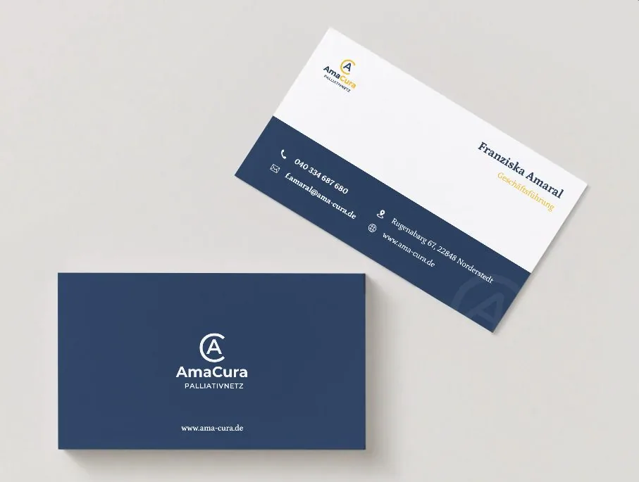 Visitenkarten für AmaCura